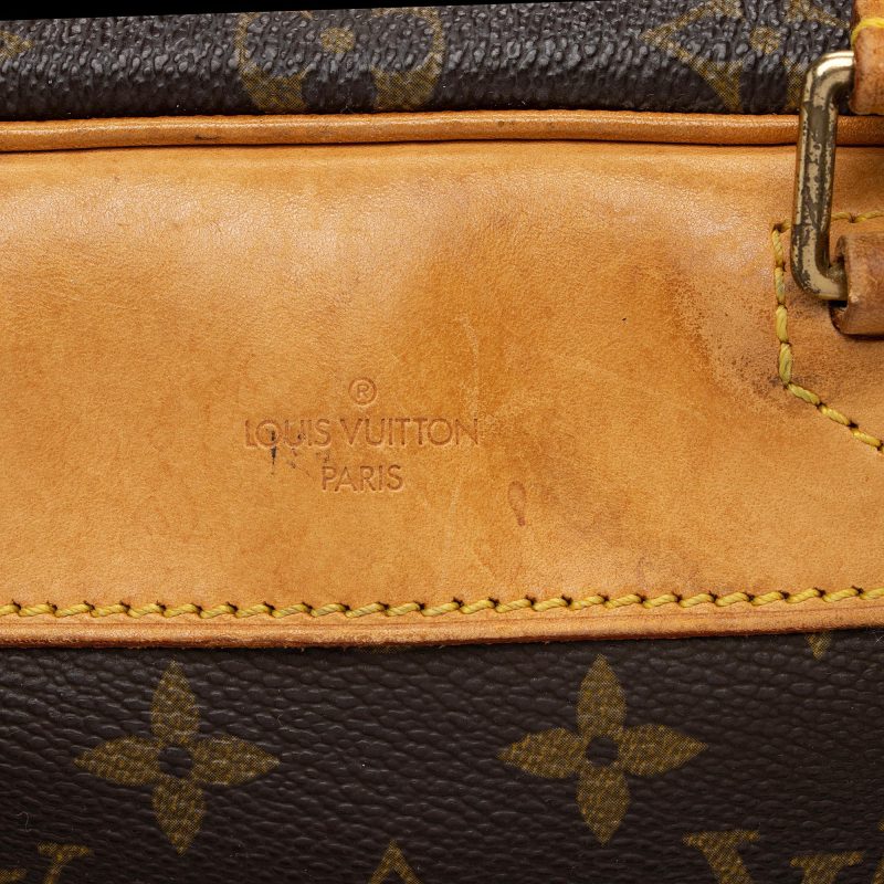 Louis Vuitton Vintage Monogram Canvas Deauville Satchel (SHF-w4i8Ug) - Image 8