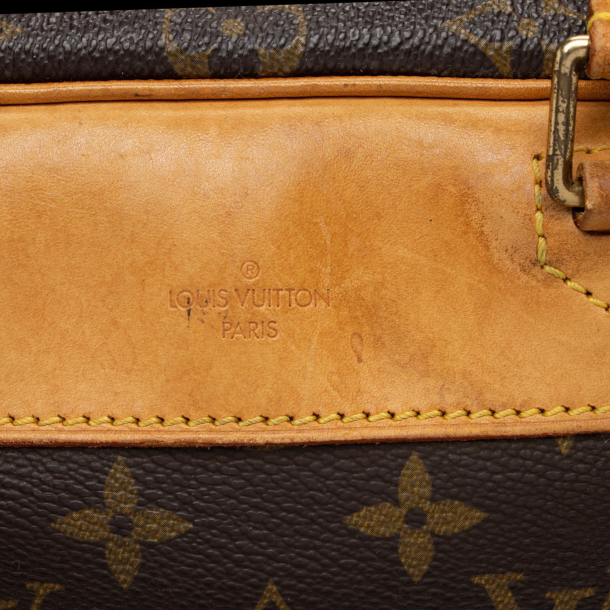 Louis Vuitton Vintage Monogram Canvas Deauville Satchel (SHF-w4i8Ug) - Image 8