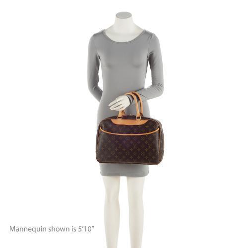 Louis Vuitton Vintage Monogram Canvas Deauville Satchel (SHF-w4i8Ug) - Image 4