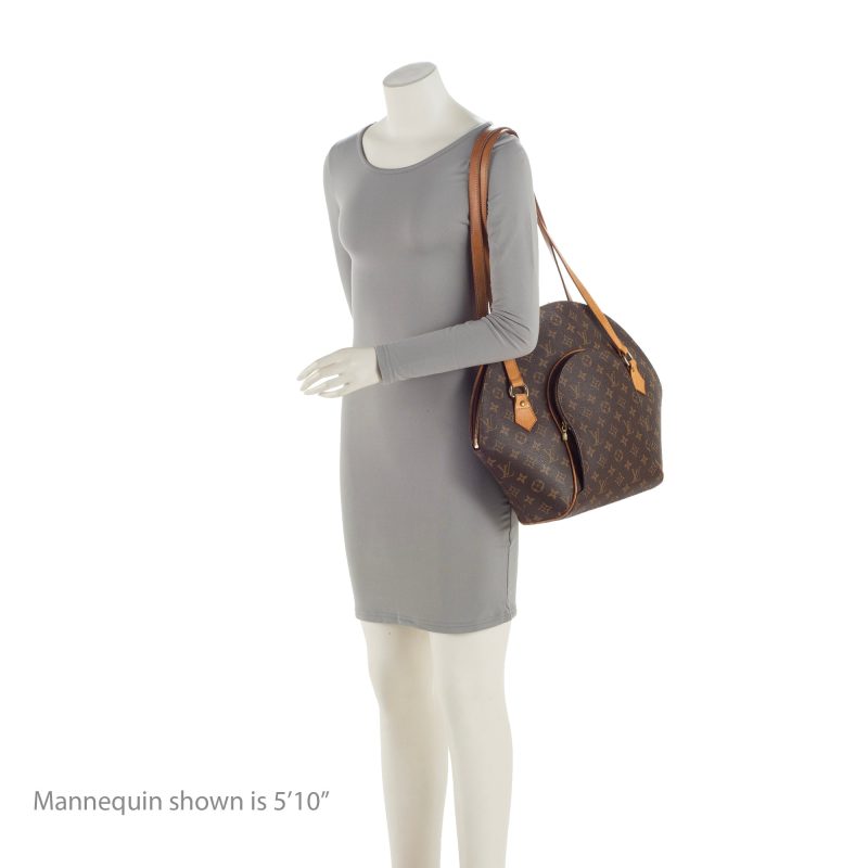 Louis Vuitton Vintage Monogram Canvas Ellipse GM Shoulder Bag (SHF-22733) - Image 4