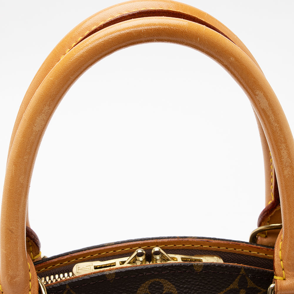 Louis Vuitton Vintage Monogram Canvas Ellipse MM Satchel (SHF-21224) - Image 9