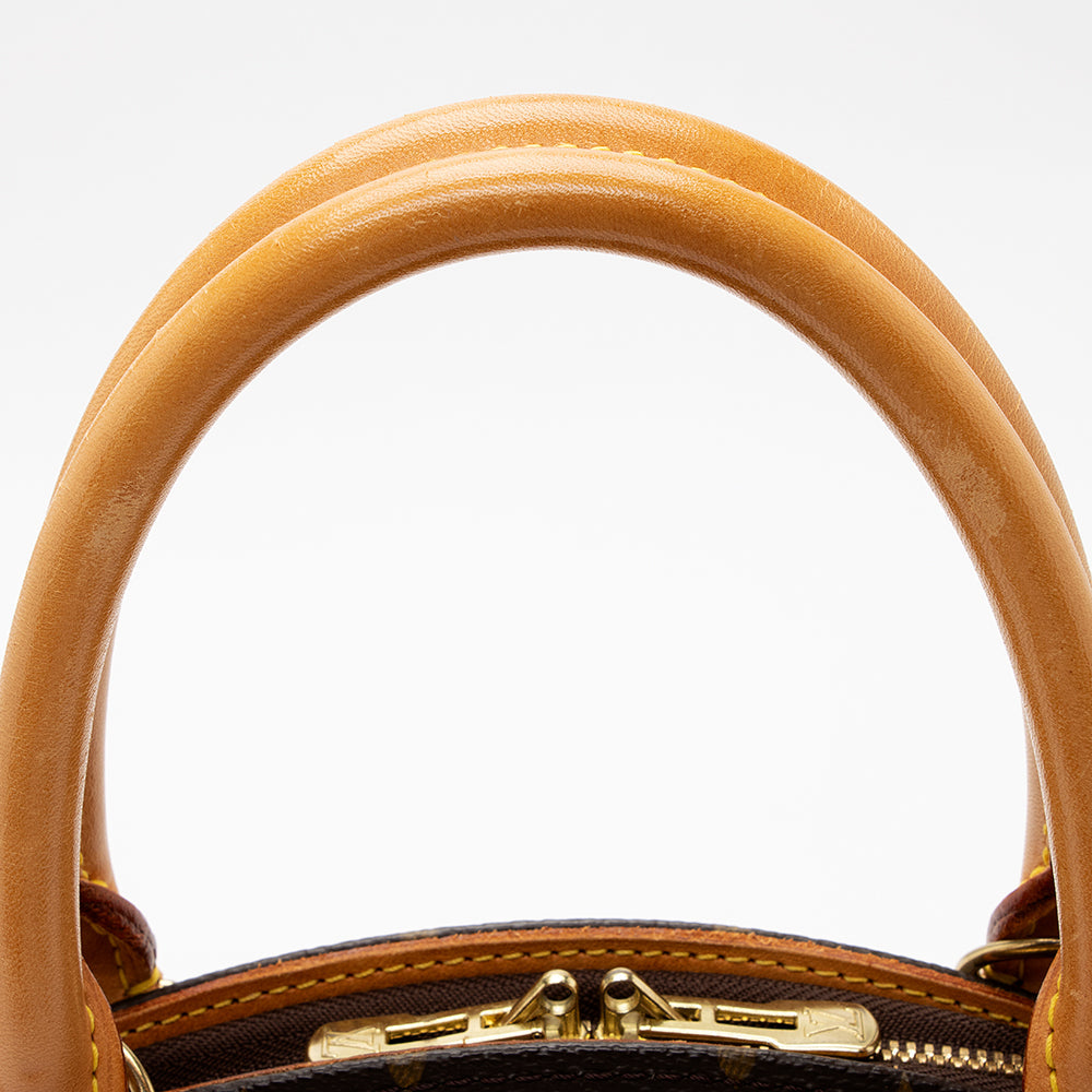 Louis Vuitton Vintage Monogram Canvas Ellipse MM Satchel (SHF-21224) - Image 14