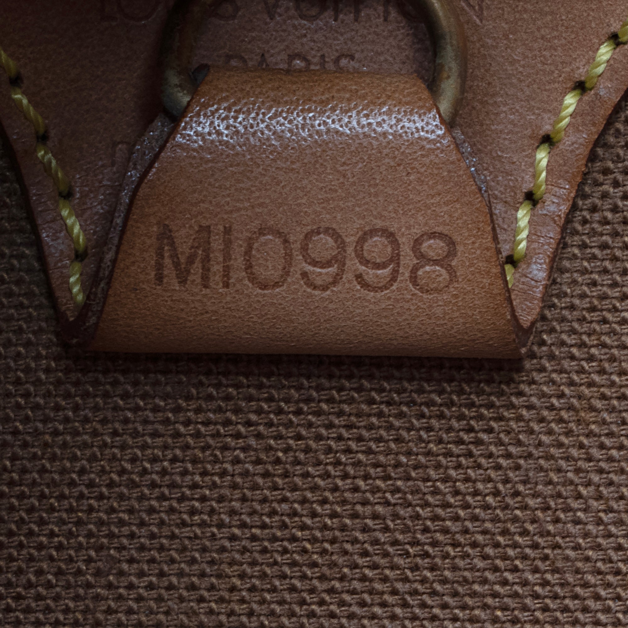 Louis Vuitton Vintage Monogram Canvas Ellipse MM Satchel (SHF-23167) - Image 5