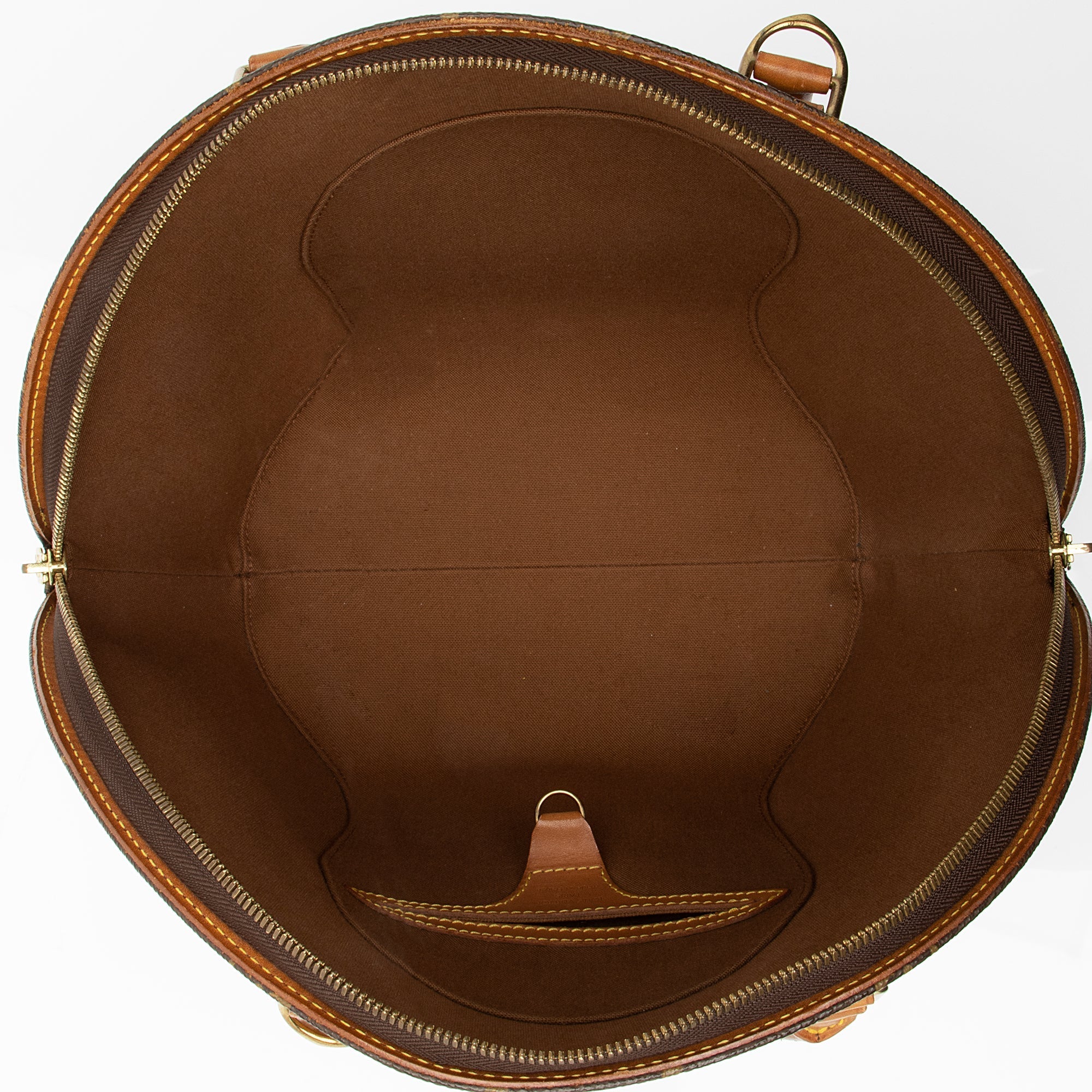 Louis Vuitton Vintage Monogram Canvas Ellipse MM Satchel (SHF-23167) - Image 6