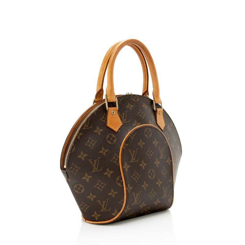 Louis Vuitton Vintage Monogram Canvas Ellipse PM Satchel (SHF-20591)