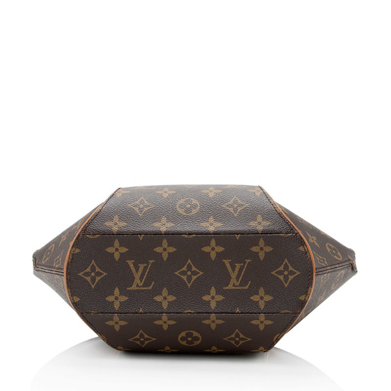 Louis Vuitton Vintage Monogram Canvas Ellipse PM Satchel (SHF-21934) - Image 3