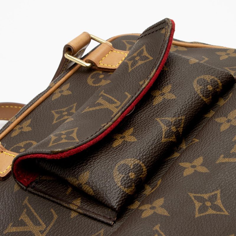 Louis Vuitton Vintage Monogram Canvas Excentri-cite Satchel (SHF-Oshah9) - Image 14