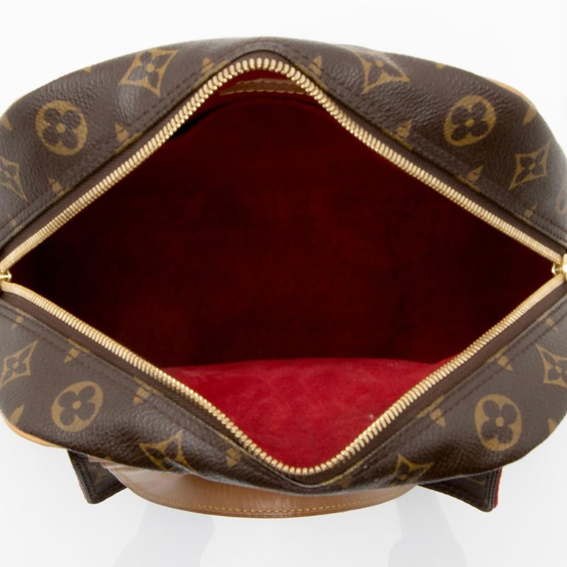 Louis Vuitton Vintage Monogram Canvas Excentri-cite Satchel (SHF-Oshah9) - Image 6