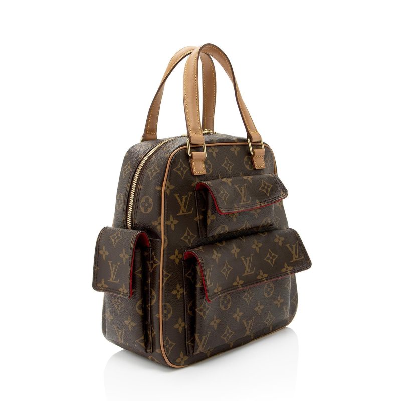 Louis Vuitton Vintage Monogram Canvas Excentri-cite Satchel (SHF-Oshah9)