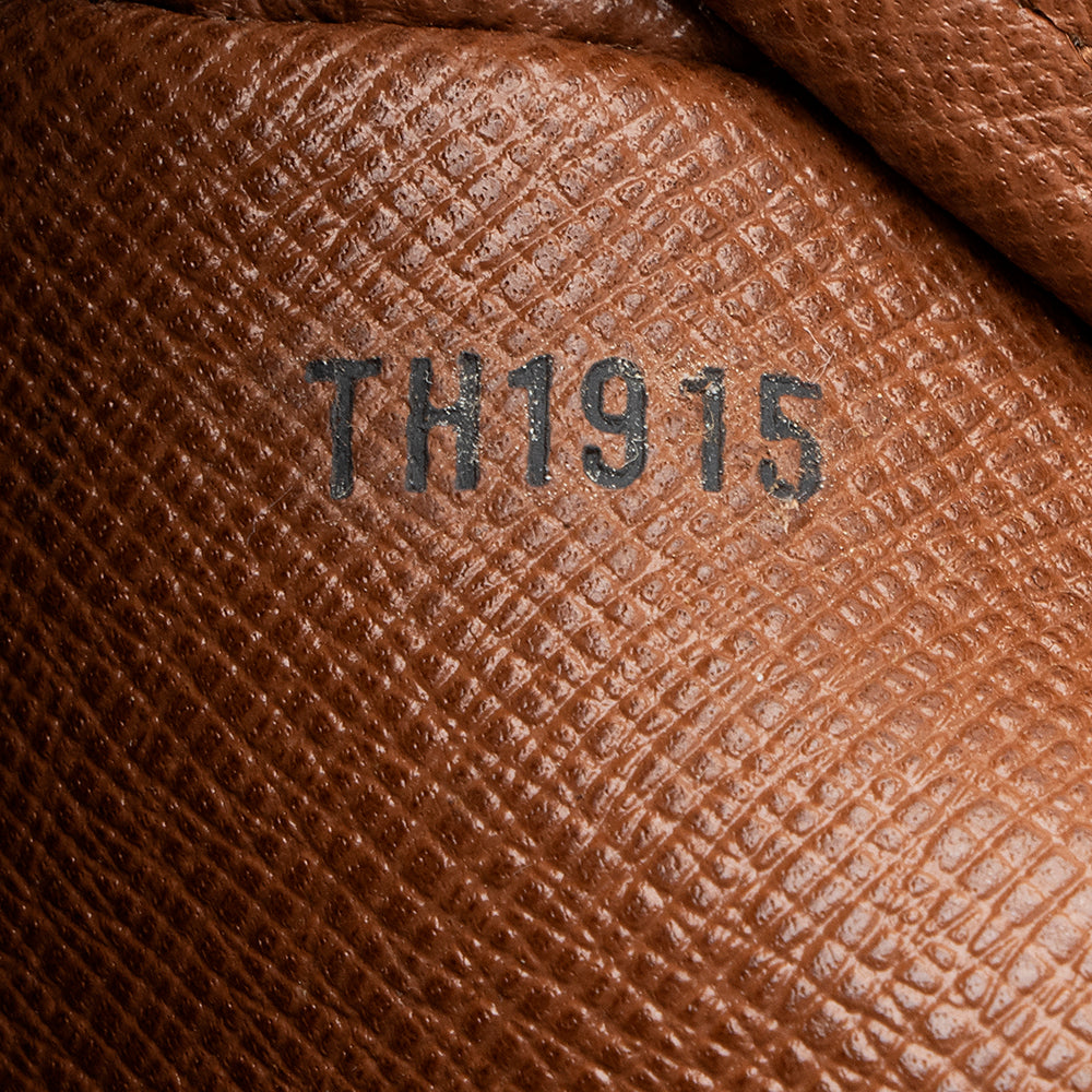 Louis Vuitton Vintage Monogram Canvas Jeune Fille MM Shoulder Bag (SHF-18465) - Image 5