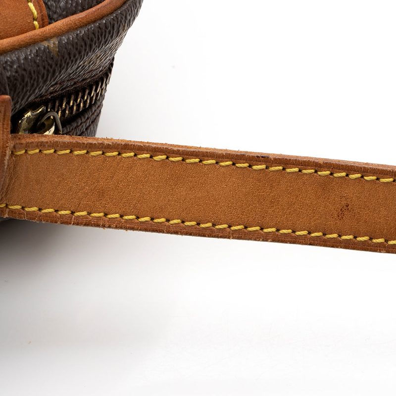 Louis Vuitton Vintage Monogram Canvas Jeune Fille MM Shoulder Bag (SHF-18465) - Image 11
