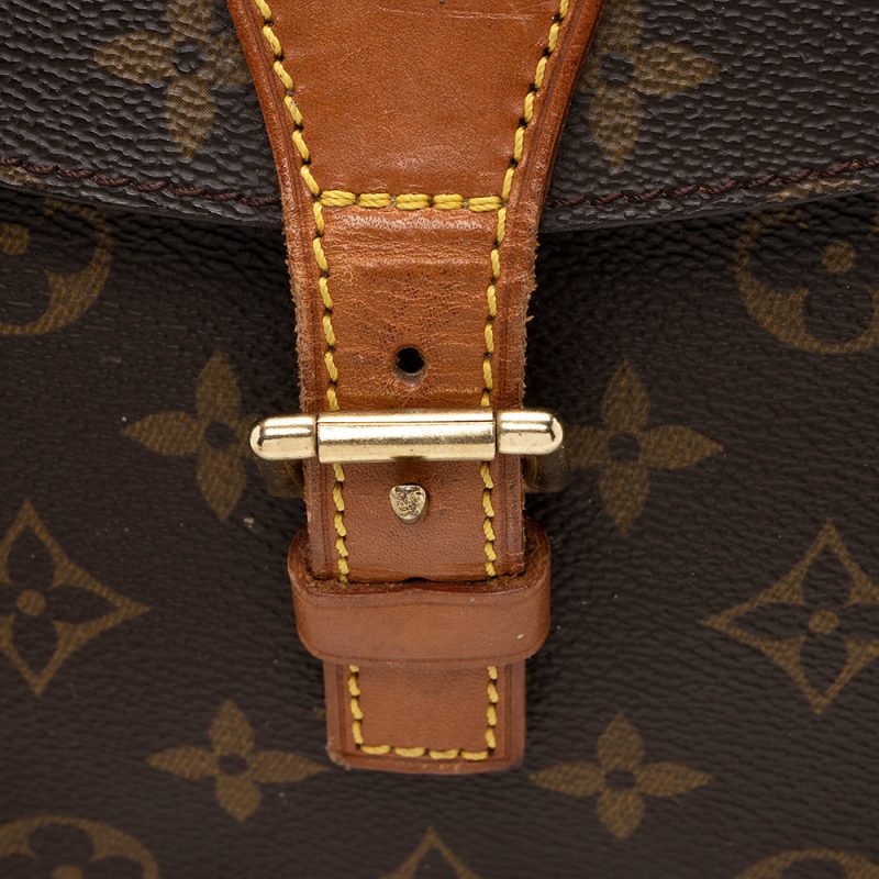 Louis Vuitton Vintage Monogram Canvas Jeune Fille MM Shoulder Bag (SHF-18465) - Image 15