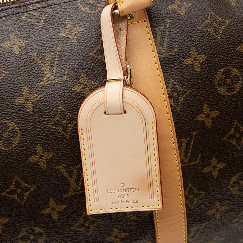 Louis Vuitton Vintage Monogram Canvas Keepall 45 Duffel Bag (SHF-21026) - Image 11