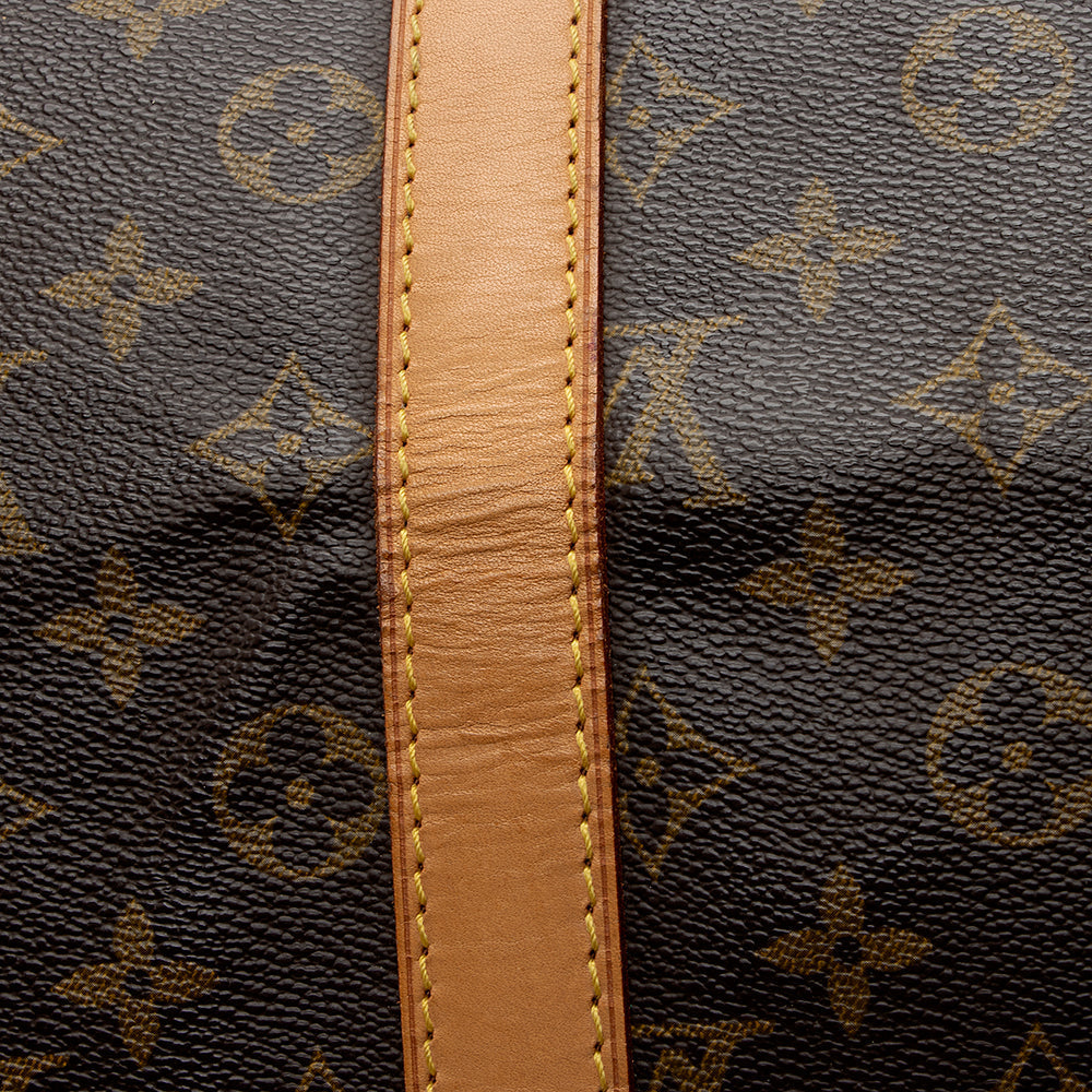 Louis Vuitton Vintage Monogram Canvas Keepall 45 Duffel Bag (SHF-21651) - Image 12