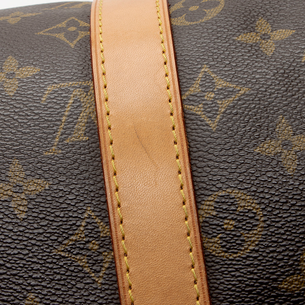 Louis Vuitton Vintage Monogram Canvas Keepall 45 Duffel Bag (SHF-21651) - Image 13
