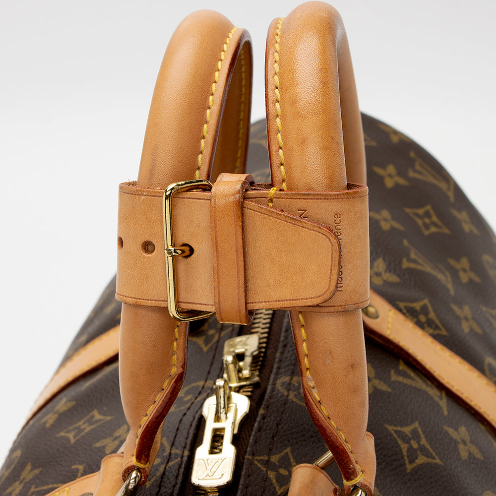 Louis Vuitton Vintage Monogram Canvas Keepall 45 Duffel Bag (SHF-21651) - Image 15