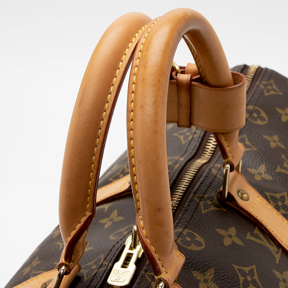 Louis Vuitton Vintage Monogram Canvas Keepall 45 Duffel Bag (SHF-21651) - Image 16