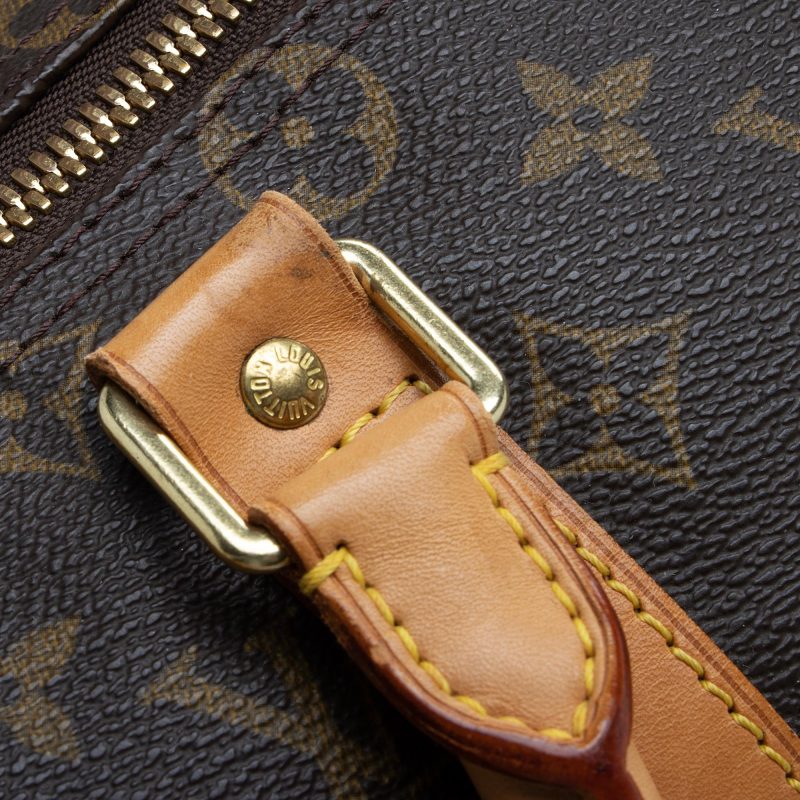 Louis Vuitton Vintage Monogram Canvas Keepall 45 Duffle Bag (SHF-6rTrqZ) - Image 13