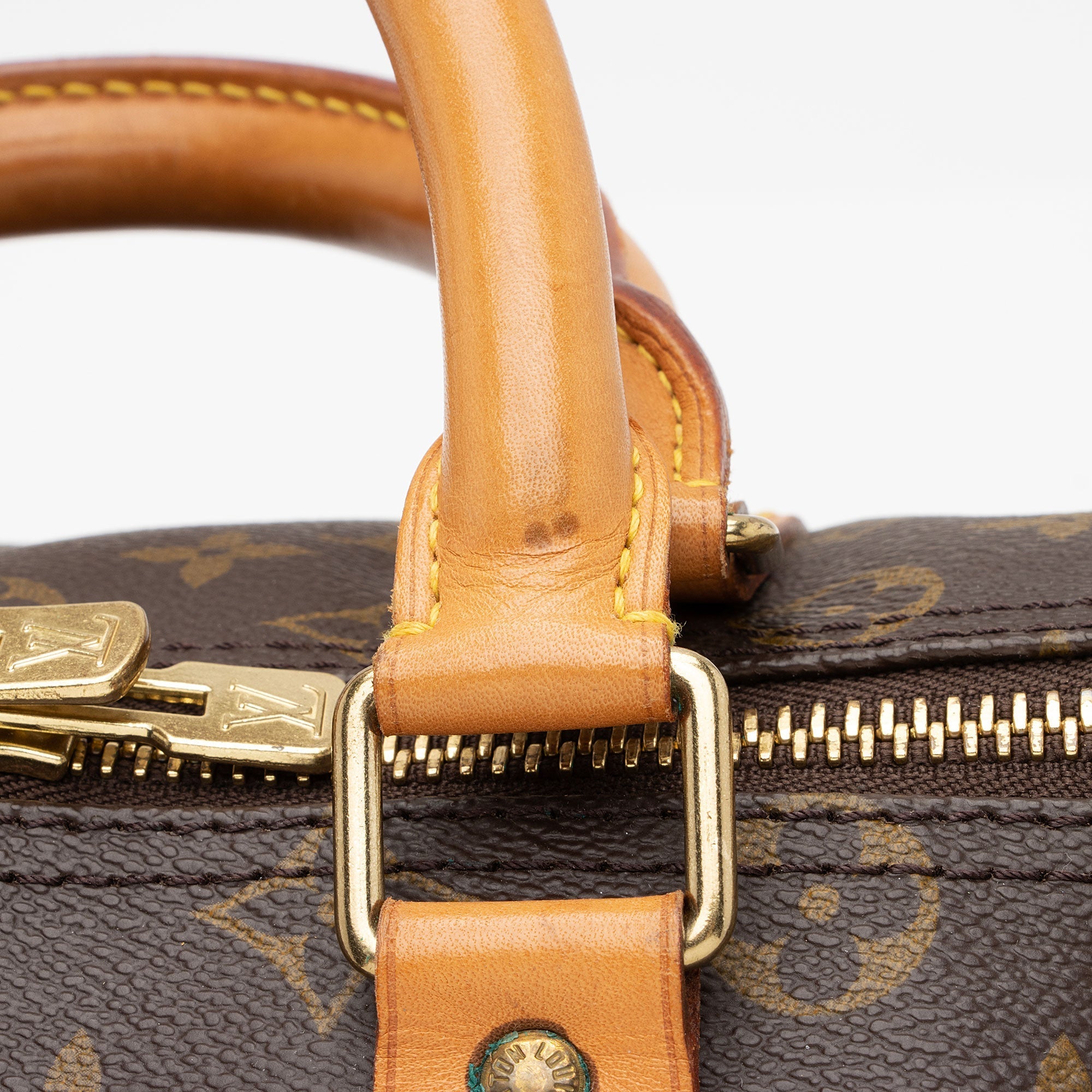 Louis Vuitton Vintage Monogram Canvas Keepall 45 Duffle Bag (SHF-xDEIn1) - Image 13