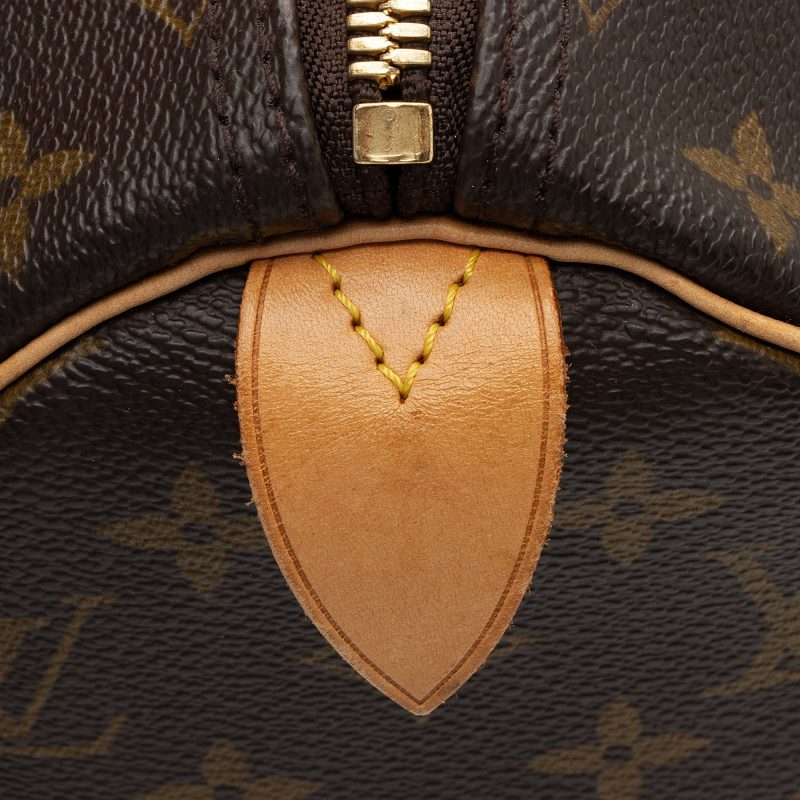 Louis Vuitton Vintage Monogram Canvas Keepall 45 Duffle Bag (SHF-yj7olY) - Image 19