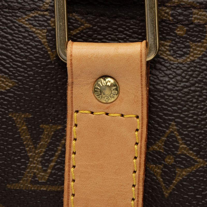 Louis Vuitton Vintage Monogram Canvas Keepall 45 Duffle Bag (SHF-yj7olY) - Image 13