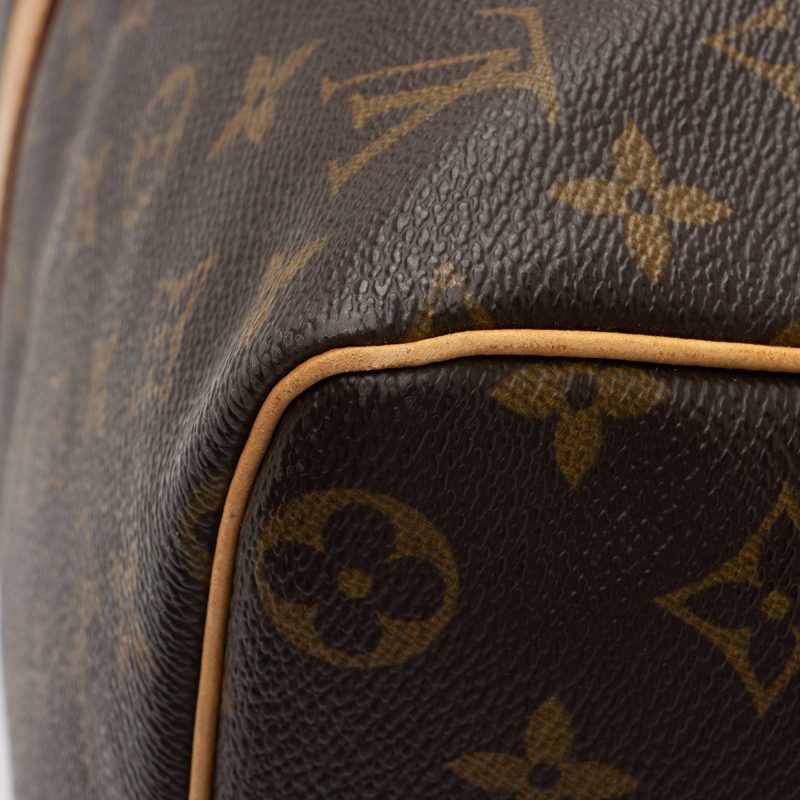 Louis Vuitton Vintage Monogram Canvas Keepall 45 Duffle Bag (SHF-yj7olY) - Image 17