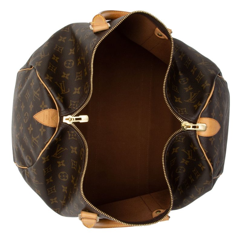 Louis Vuitton Vintage Monogram Canvas Keepall 45 Duffle Bag (SHF-yj7olY) - Image 6