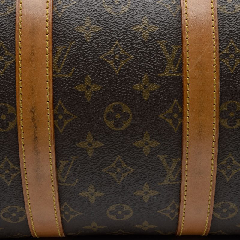 Louis Vuitton Vintage Monogram Canvas Keepall 45 Duffle Bag (SHF-sR0lBl) - Image 18
