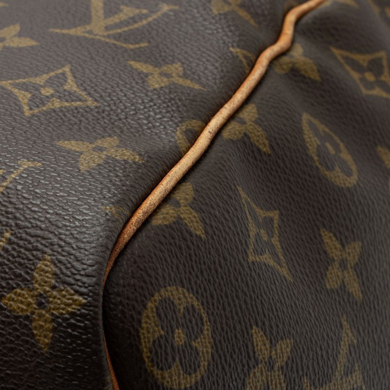 Louis Vuitton Vintage Monogram Canvas Keepall 45 Duffle Bag (SHF-sR0lBl) - Image 11