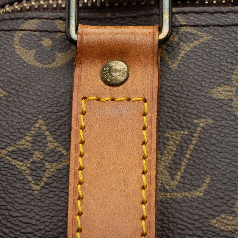 Louis Vuitton Vintage Monogram Canvas Keepall 45 Duffle Bag (SHF-sR0lBl) - Image 12