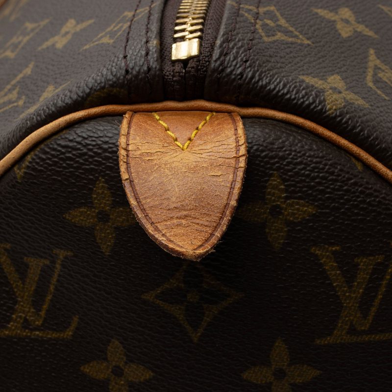 Louis Vuitton Vintage Monogram Canvas Keepall 45 Duffle Bag (SHF-sR0lBl) - Image 16