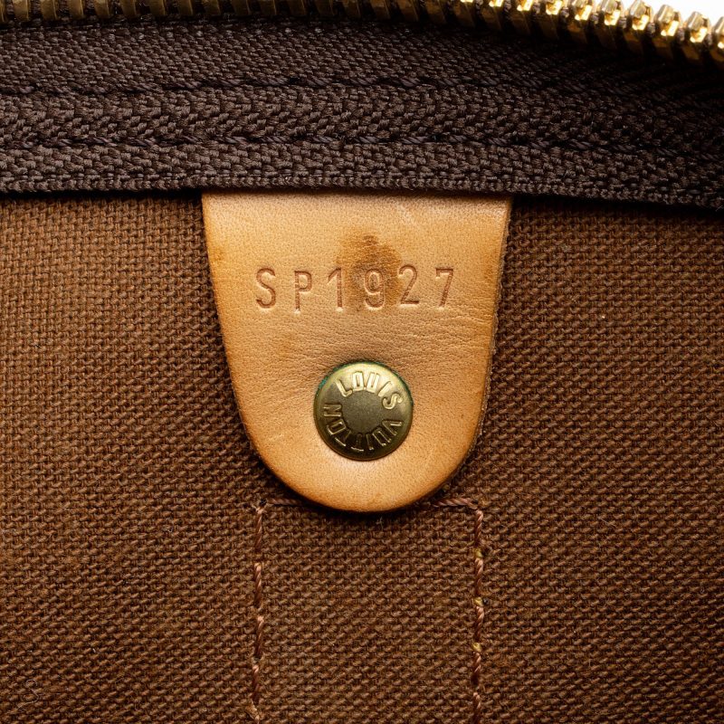 Louis Vuitton Vintage Monogram Canvas Keepall 45 Duffle Bag (SHF-YAHzBU) - Image 5