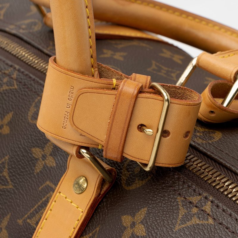 Louis Vuitton Vintage Monogram Canvas Keepall 45 Duffle Bag (SHF-YAHzBU) - Image 14