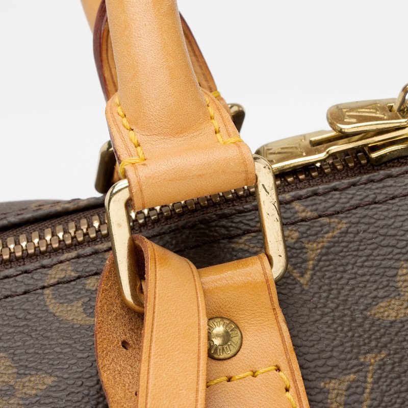 Louis Vuitton Vintage Monogram Canvas Keepall 45 Duffle Bag (SHF-YAHzBU) - Image 16