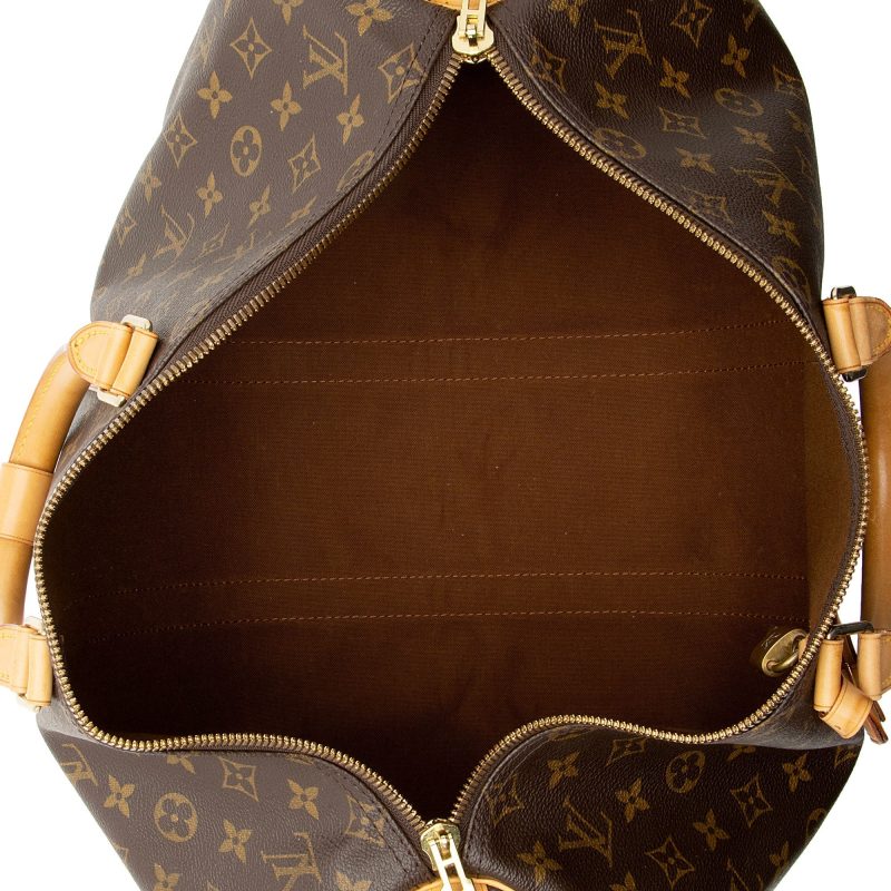 Louis Vuitton Vintage Monogram Canvas Keepall 45 Duffle Bag (SHF-YAHzBU) - Image 6