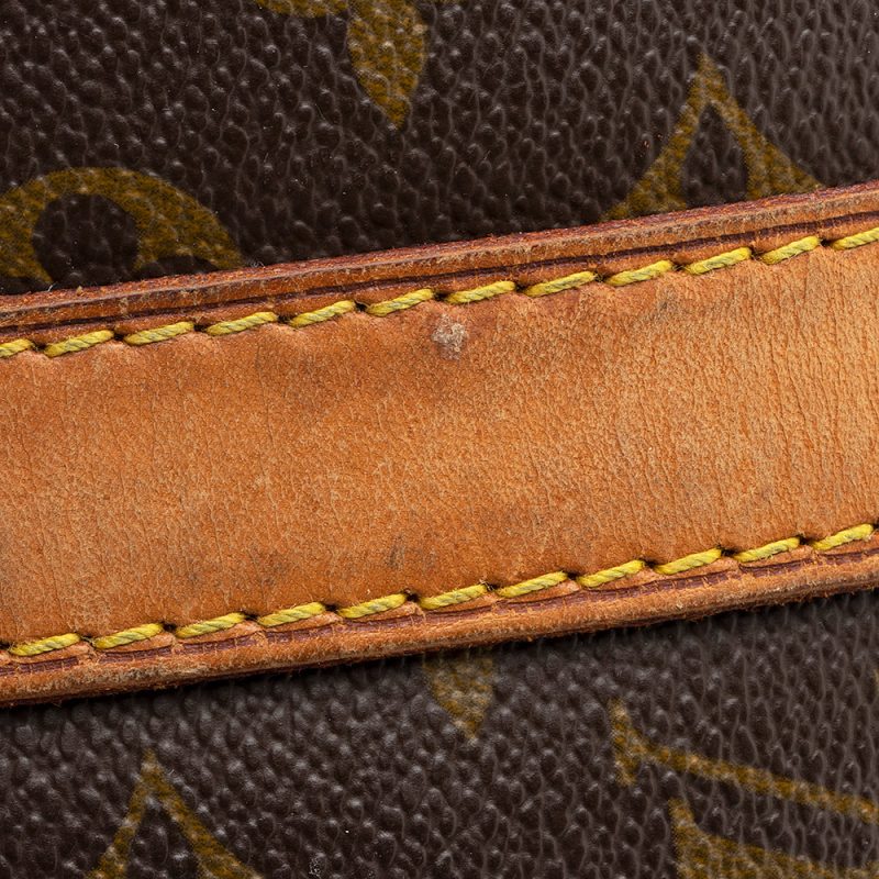 Louis Vuitton Vintage Monogram Canvas Keepall 50 Duffel Bag (SHF-20201) - Image 11