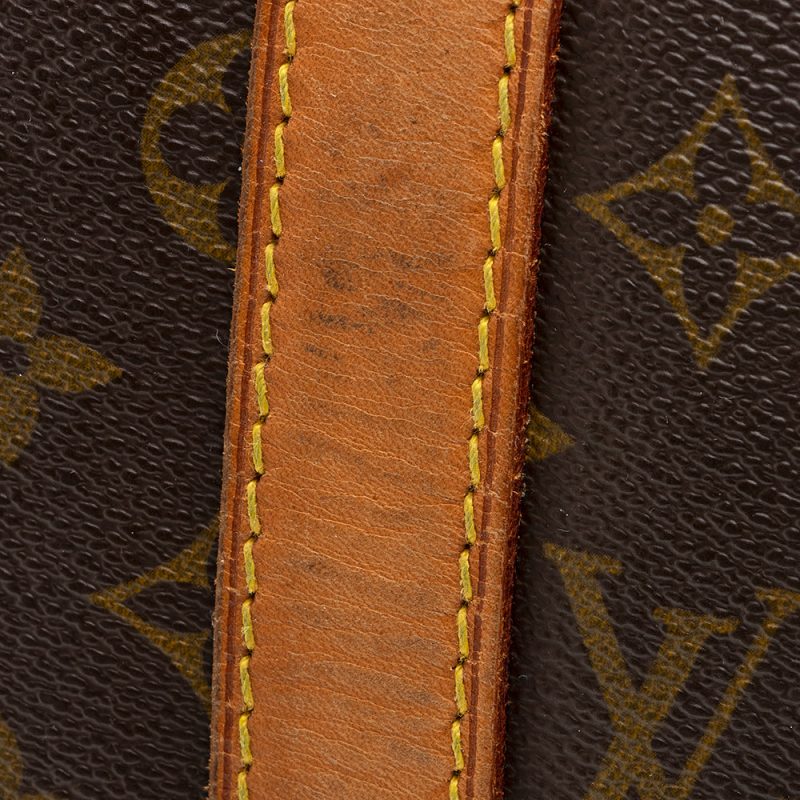 Louis Vuitton Vintage Monogram Canvas Keepall 50 Duffel Bag (SHF-20201) - Image 12
