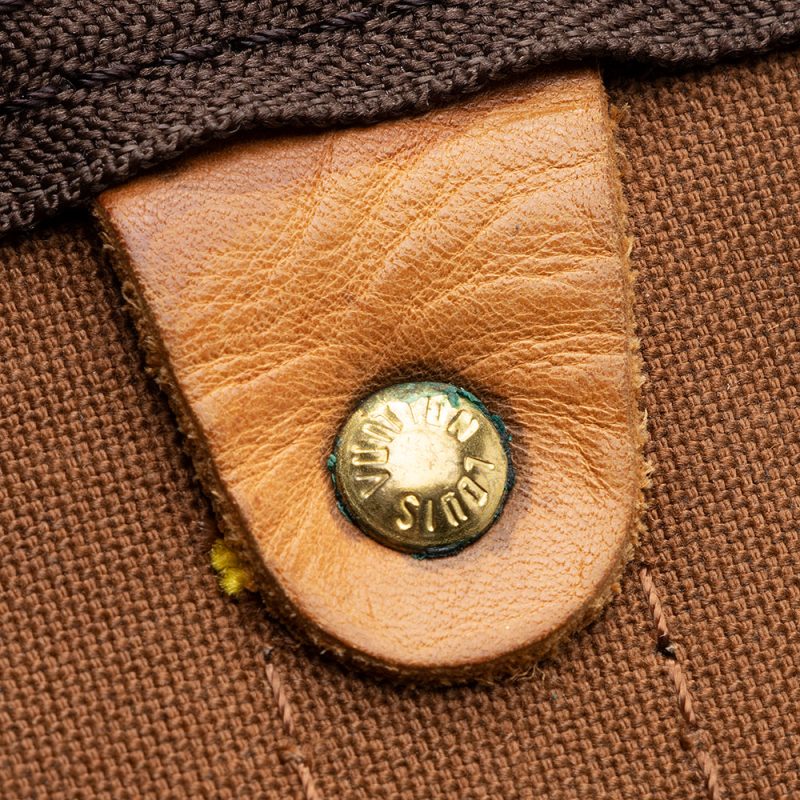 Louis Vuitton Vintage Monogram Canvas Keepall 50 Duffel Bag (SHF-20201) - Image 14