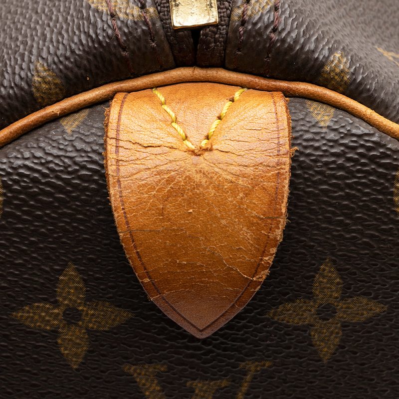 Louis Vuitton Vintage Monogram Canvas Keepall 50 Duffel Bag (SHF-20497) - Image 11