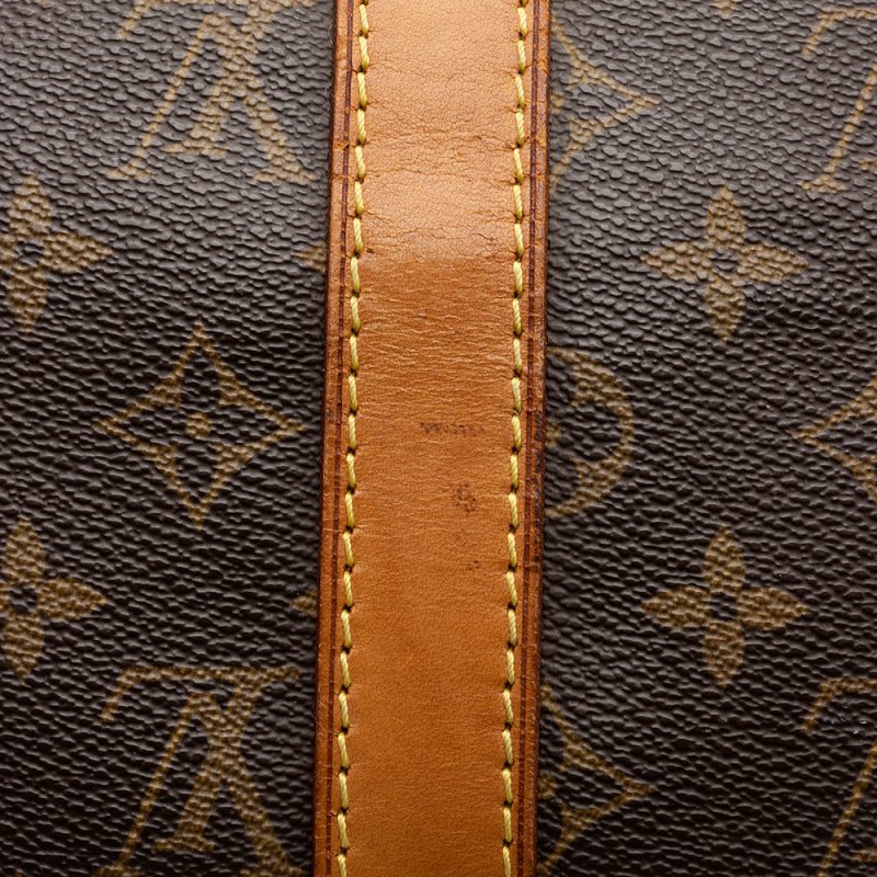 Louis Vuitton Vintage Monogram Canvas Keepall 50 Duffel Bag (SHF-20497) - Image 15