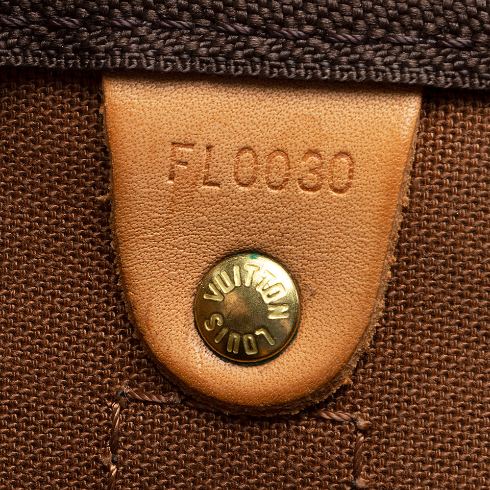 Louis Vuitton Vintage Monogram Canvas Keepall 50 Duffel Bag (SHF-21494) - Image 5