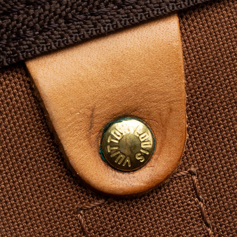 Louis Vuitton Vintage Monogram Canvas Keepall 50 Duffel Bag (SHF-21494) - Image 19