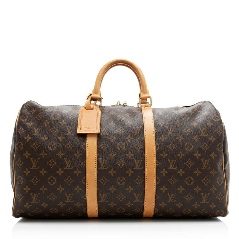 Louis Vuitton Vintage Monogram Canvas Keepall 50 Duffel Bag (SHF-21494) - Image 20