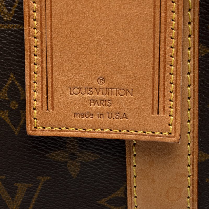 Louis Vuitton Vintage Monogram Canvas Keepall 50 Duffel Bag (SHF-21494) - Image 8