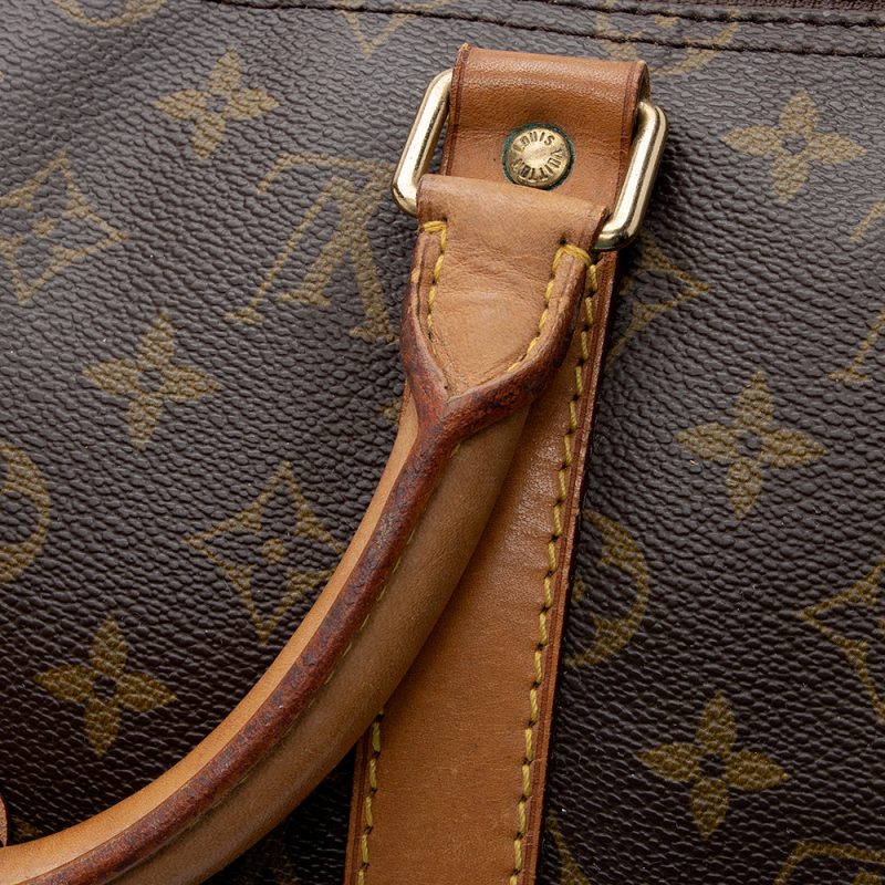 Louis Vuitton Vintage Monogram Canvas Keepall 50 Duffel Bag (SHF-21935) - Image 10