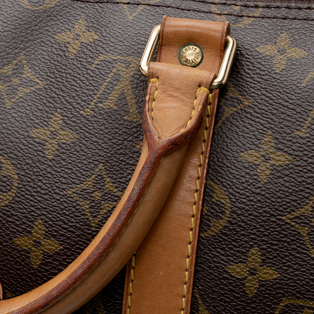 Louis Vuitton Vintage Monogram Canvas Keepall 50 Duffel Bag (SHF-21935) - Image 10