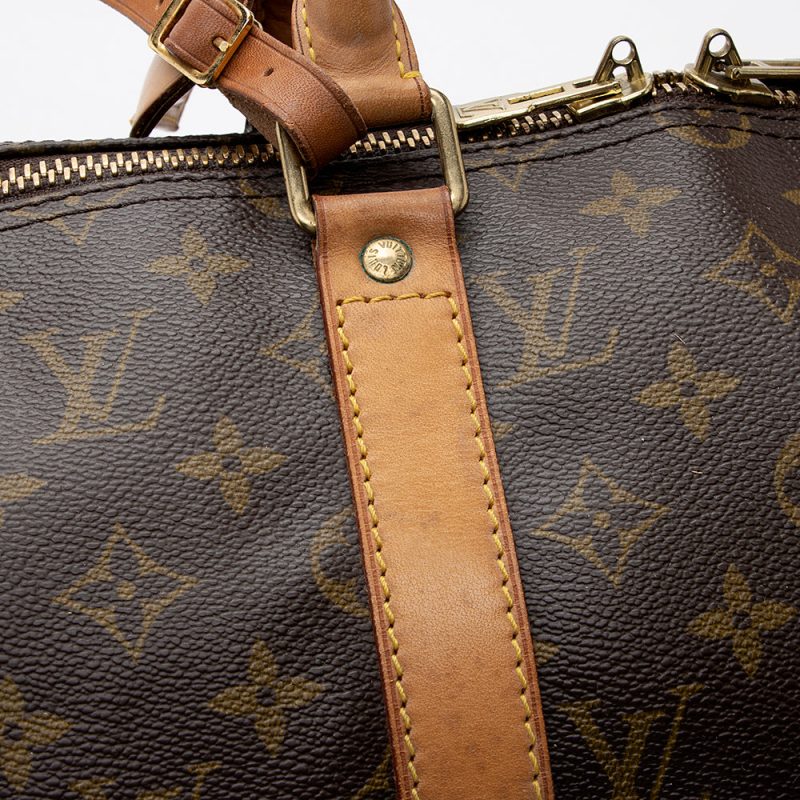 Louis Vuitton Vintage Monogram Canvas Keepall 50 Duffel Bag (SHF-21935) - Image 17