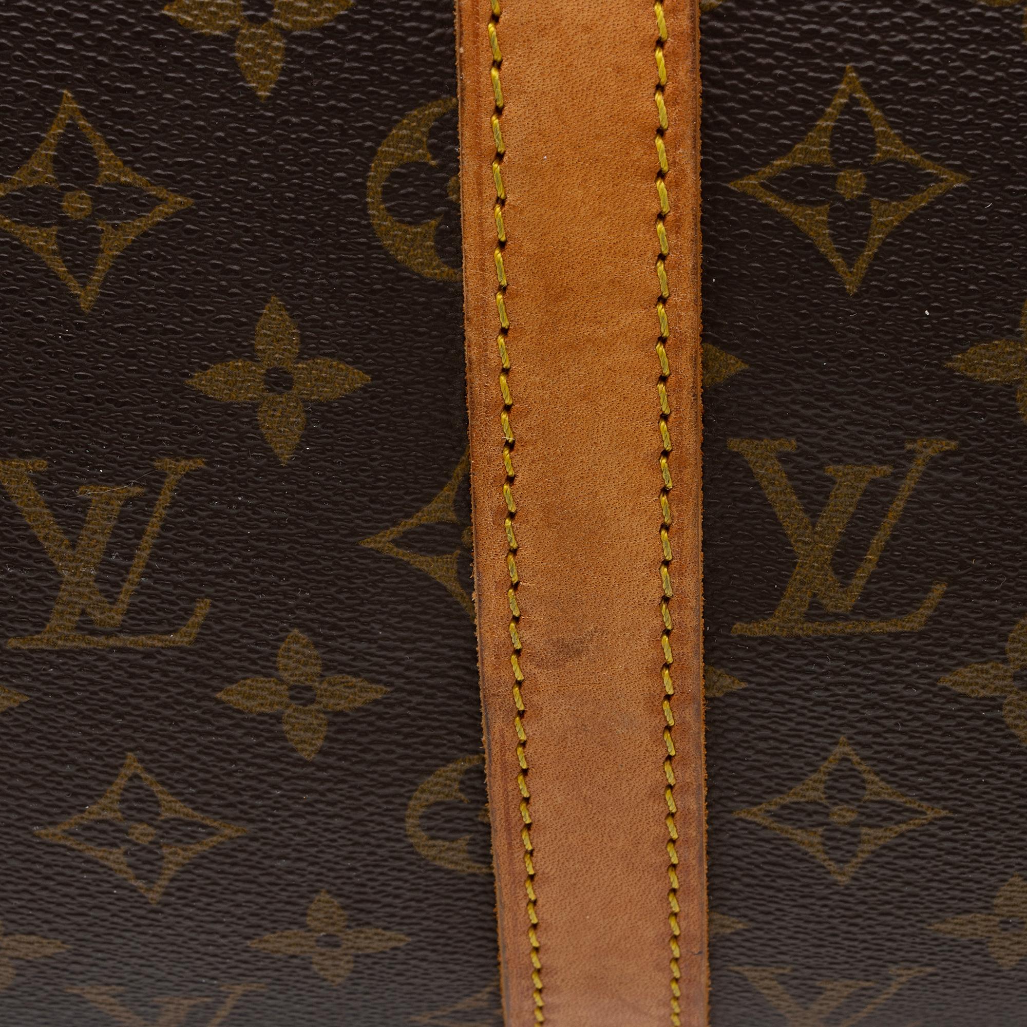 Louis Vuitton Vintage Monogram Canvas Keepall 50 Duffle Bag (SHF-pIqYyr) - Image 15