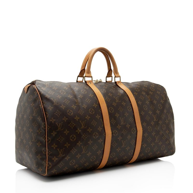 Louis Vuitton Vintage Monogram Canvas Keepall 50 Duffle Bag (SHF-rMPRm4)
