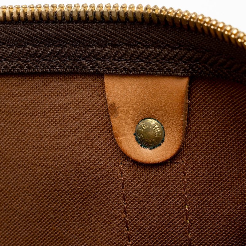 Louis Vuitton Vintage Monogram Canvas Keepall 50 Duffle Bag (SHF-eII6TM) - Image 10